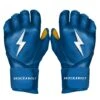 Bruce Bolt PREMIUM PRO Long Cuff Batting Gloves: Royal -Baseball Gear Shop LC ROYG HERO