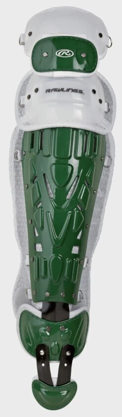 Rawlings Youth Dark Green/White VELO 2.0 Catcher's Gear Box Set: CSV2Y-DG / W 9 Rawlings Youth Dark Green/White VELO 2.0 Catcher's Gear Box Set: CSV2Y-DG / W -Baseball Gear Shop LGVEL DG W 1