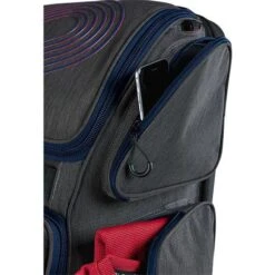 DeMarini Special Ops Front Line Wheeled Roller Bag: WB57109 -Baseball Gear Shop SidePocketView