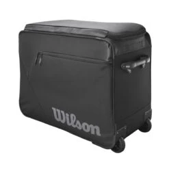 Wilson Coaches Ball Bucket Roller Bag: WB5710701 -Baseball Gear Shop WB5710701 2 Wilson Ball Bucket Bag Black.png.cq5dam.web .1200.1200