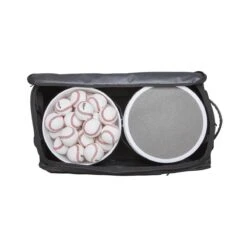 Wilson Coaches Ball Bucket Roller Bag: WB5710701 -Baseball Gear Shop WB5710701 7 Wilson Ball Bucket Bag Black Detail.png.cq5dam.web .1200.1200