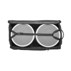 Wilson Coaches Ball Bucket Roller Bag: WB5710701 -Baseball Gear Shop WB5710701 8 Wilson Ball Bucket Bag Black Detail.png.cq5dam.web .1200.1200