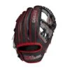 2023 Wilson A2000 1975 Spin Control 11.75" Infield Baseball Glove: WBW1009861175 -Baseball Gear Shop WBW100986 0 A2000 IF 1975SC SPIN CONTROL 1175 BlackSS GreyDimple Red.png.cq5dam.web .1200.1200