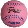 Worth Pink 12" USSSA Super Gold Dot Extreme Classic M 40/325 Slowpitch Softballs (Dozen): WUC12CPXT 1 Worth Pink 12" USSSA Super Gold Dot Extreme Classic M 40/325 Slowpitch Softballs (Dozen): WUC12CPXT -Baseball Gear Shop Worth USSSA PINK Softball WUC12CPXT