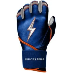 Bruce Bolt PREMIUM PRO NIMMO Long Cuff Batting Gloves: Mets Blue 13 Bruce Bolt PREMIUM PRO NIMMO Long Cuff Batting Gloves: Mets Blue -Baseball Gear Shop premium pro nimmo series long cuff batting gloves blue gloves brucebolt 261498