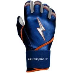 Bruce Bolt PREMIUM PRO NIMMO Long Cuff Batting Gloves: Mets Blue 12 Bruce Bolt PREMIUM PRO NIMMO Long Cuff Batting Gloves: Mets Blue -Baseball Gear Shop premium pro nimmo series long cuff batting gloves blue gloves brucebolt 426818