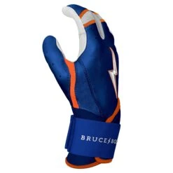 Bruce Bolt PREMIUM PRO NIMMO Long Cuff Batting Gloves: Mets Blue 16 Bruce Bolt PREMIUM PRO NIMMO Long Cuff Batting Gloves: Mets Blue -Baseball Gear Shop premium pro nimmo series long cuff batting gloves blue gloves brucebolt 716185