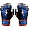Bruce Bolt PREMIUM PRO NIMMO Short Cuff Batting Gloves: Blue -Baseball Gear Shop premium pro nimmo series short cuff batting gloves blue gloves brucebolt 875109